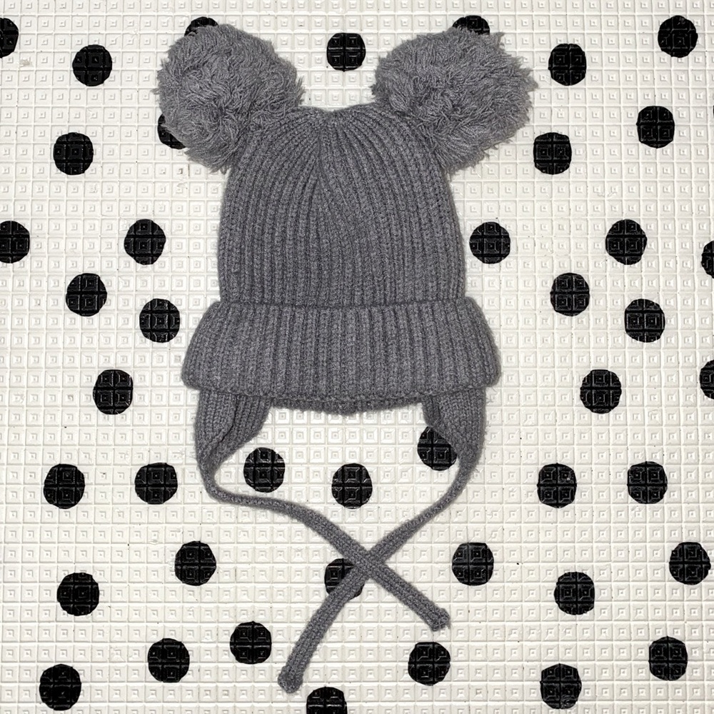 Baby Knit Pom-Pom Beanie